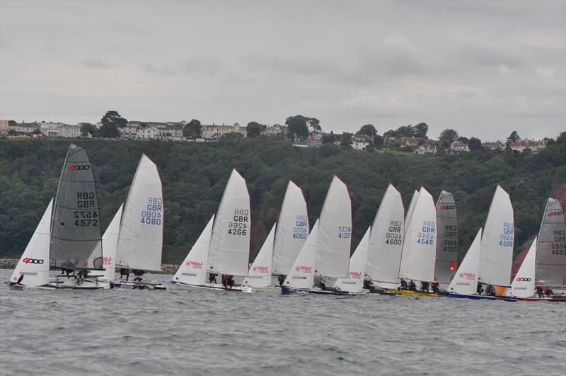 Rooster Sailing 4000 Nationals at Babbacombe photo copyright Jean Border / www.borderphotos2010.com taken at Babbacombe Corinthian Sailing Club and featuring the 4000 class