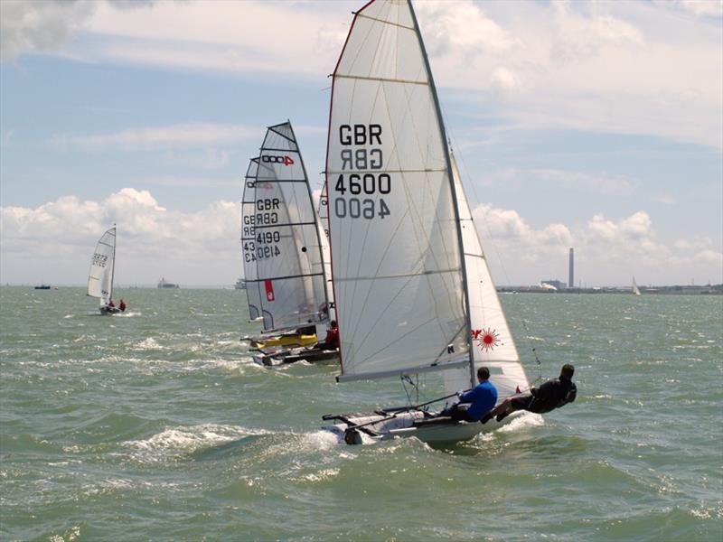 4000s at Weston photo copyright Georgina Bedford taken at Weston Sailing Club and featuring the 4000 class