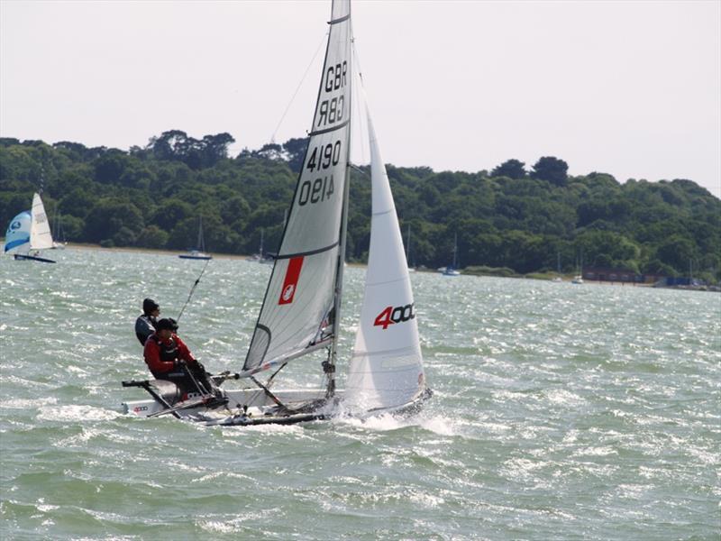 4000s at Weston photo copyright Georgina Bedford taken at Weston Sailing Club and featuring the 4000 class