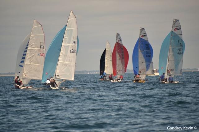 Rooster 4000 Euro Cup at Quiberon day 1 photo copyright Kevin Gandrey taken at Ecole Nationale de Voile et des Sports Nautiques and featuring the 4000 class