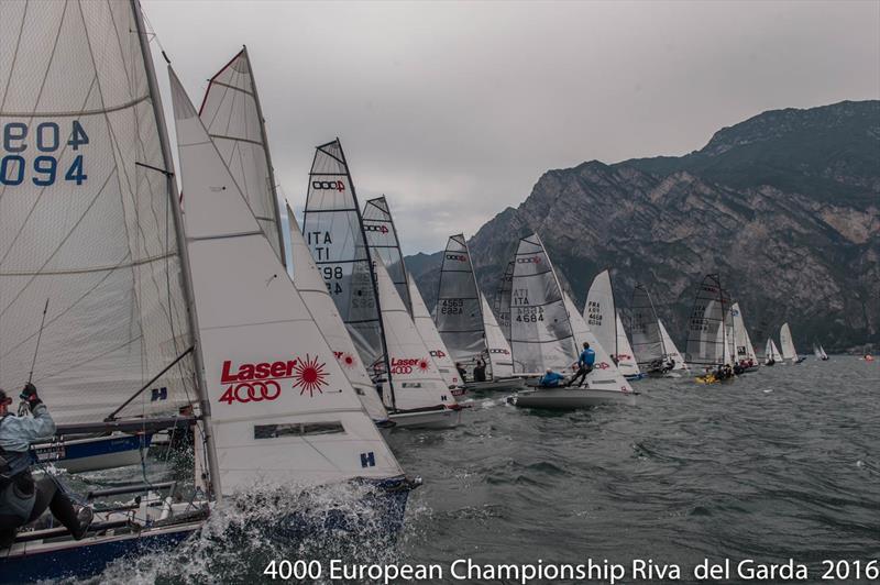4000 class European Championships at Garda 2016 photo copyright Renato Tebaldi taken at Fraglia Vela Riva and featuring the 4000 class