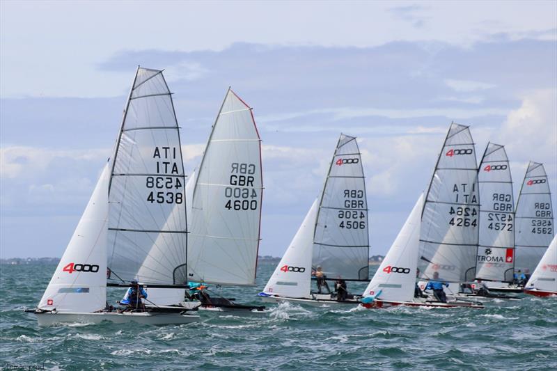 4000 Europeans at Quiberon photo copyright Yann Lhuisset / Lemon Prod taken at Ecole Nationale de Voile et des Sports Nautiques and featuring the 4000 class