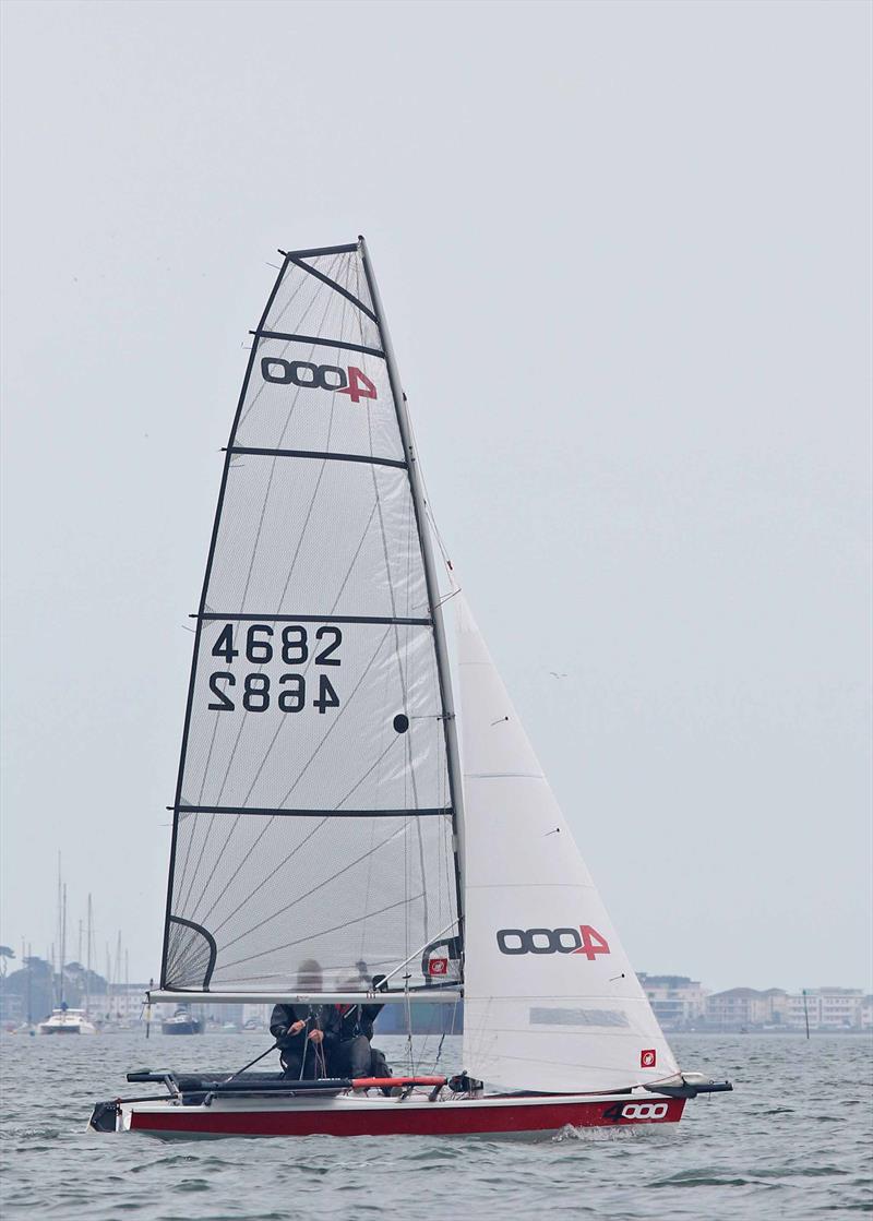 4000s at Poole photo copyright Mike Millard taken at Poole Yacht Club and featuring the 4000 class