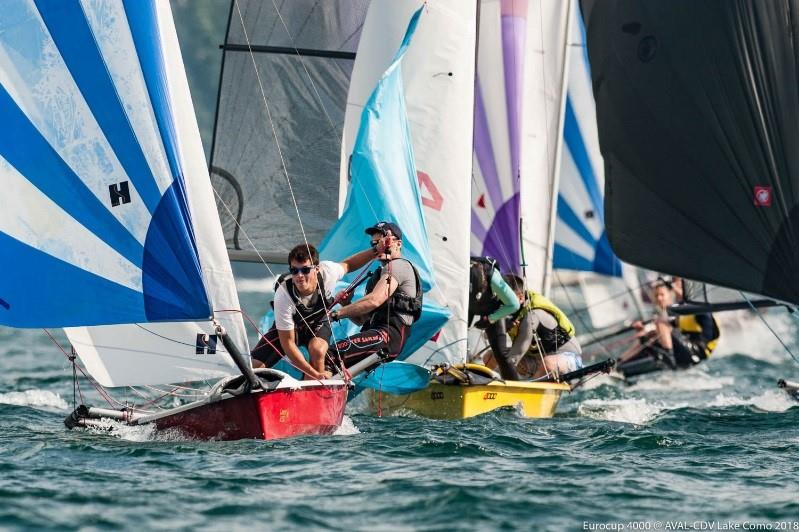 4000 Europeans on Lake Como photo copyright Renato Tebaldi taken at Centro Vela Alto Lario and featuring the 4000 class