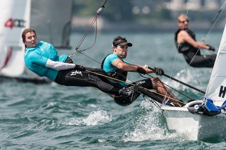 4000 Europeans on Lake Como photo copyright Renato Tebaldi taken at Centro Vela Alto Lario and featuring the 4000 class