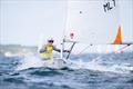 Timmy Vassallo from Malta dictates the action at Kieler Woche in ILCA 4