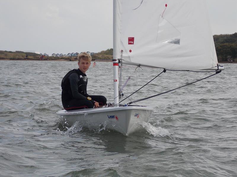 6th Christchurch Junior Interclub Regatta photo copyright Stephanie McCormick taken at Christchurch Sailing Club and featuring the ILCA 4 class