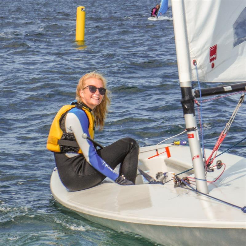 Beth Wilkinson achieved second place in the Slow Handicap Fleet (West Sussex Schools and Youth Sailing Association Annual Regatta 2015) photo copyright Bill Brooks taken at Felpham Sailing Club and featuring the ILCA 4 class