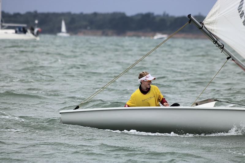 Cowes Dinghy Week 2017 photo copyright Chris Evans taken at Gurnard Sailing Club and featuring the ILCA 4 class