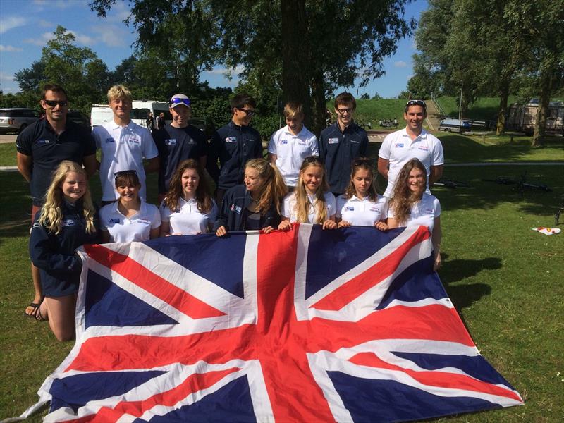 Martin Boatman with RYA 4.7 Squads at recent 4.7 Worlds - 2015 - photo © Ben Nicholls