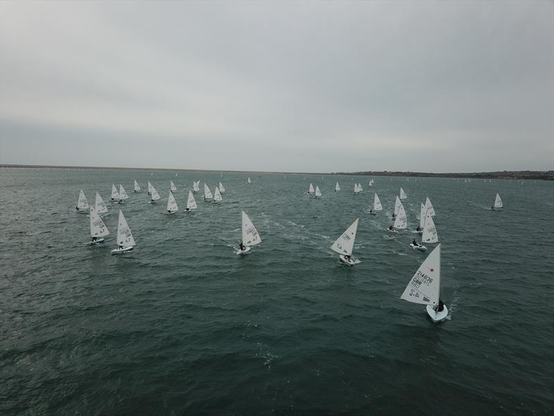 SailingFast Laser 4.7 World and European Qualifier at Weymouth photo copyright UKLA taken at Weymouth & Portland Sailing Academy and featuring the ILCA 4 class