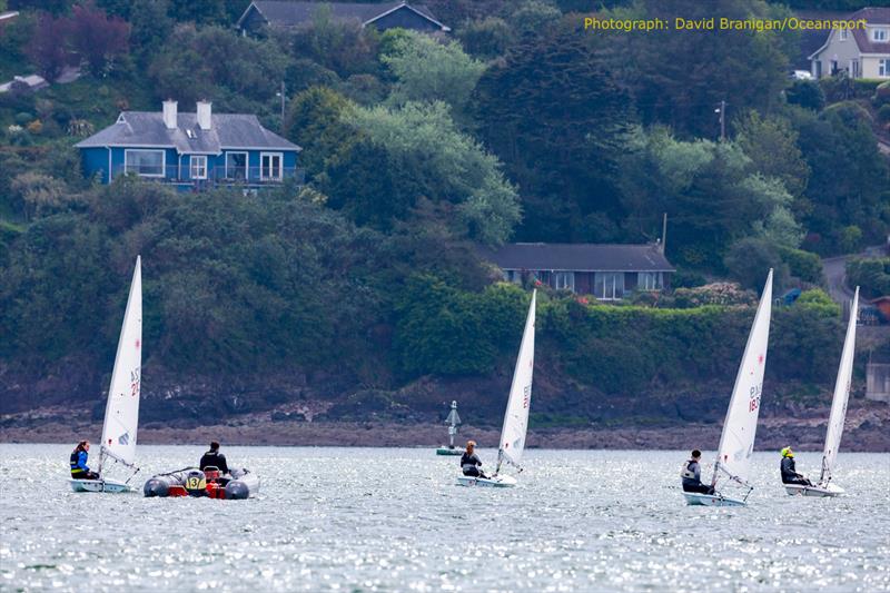 Irish Sailing Youth National Championships day 1 photo copyright David Branigan / Oceansport taken at Royal Cork Yacht Club and featuring the ILCA 4 class