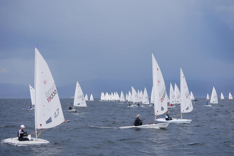 Laser UK National Championships at Largs day 6 photo copyright Campbell Skinner taken at Largs Sailing Club and featuring the ILCA 4 class