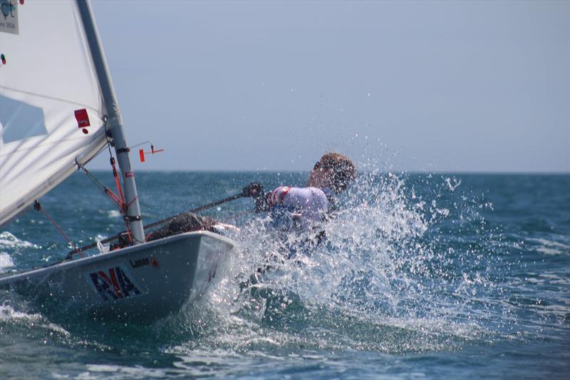 Jack Graham-Troll training at the WPNSA photo copyright Lynne Graham-Troll taken at Weymouth & Portland Sailing Academy and featuring the ILCA 4 class