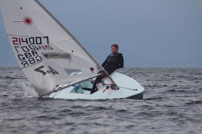 Jack Graham-Troll - Laser 4.7 National Champion 2019 photo copyright Lynne Graham-Troll taken at Largs Sailing Club and featuring the ILCA 4 class