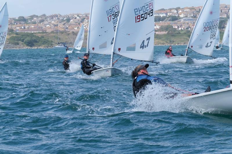 UKLA ILCA 4 Nationals at the WPNSA photo copyright Sam Pearce taken at Weymouth & Portland Sailing Academy and featuring the ILCA 4 class