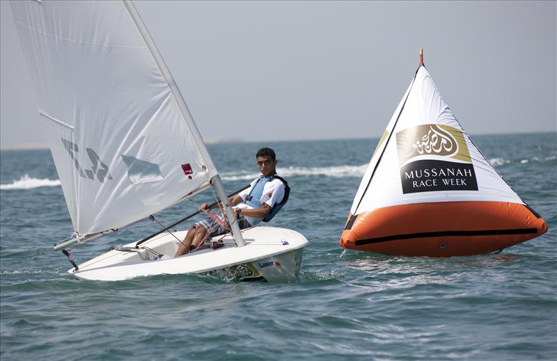 Oman Sail's Mussanah Race Week officially opens photo copyright Mark Lloyd taken at  and featuring the ILCA 4 class