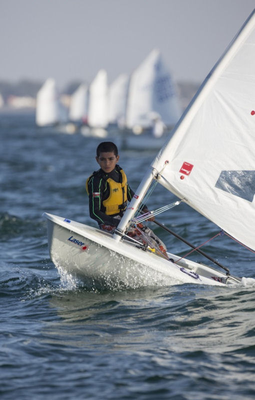 Mussanah Race Week day 3 photo copyright Mark Lloyd taken at  and featuring the ILCA 4 class