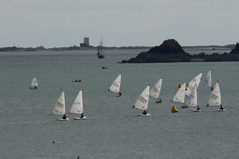 Trophee des Isles 2018 photo copyright Sue Baudains taken at St. Catherine's Sailing Club and featuring the ILCA 4 class