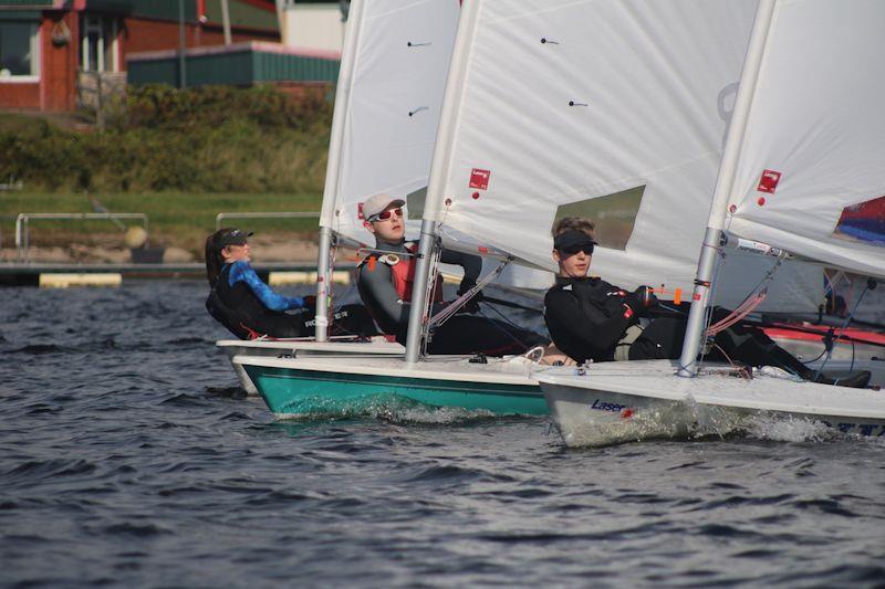RYA Midlands Youth Series Finale at Bartley photo copyright Kerry Webb taken at Bartley Sailing Club and featuring the ILCA 4 class