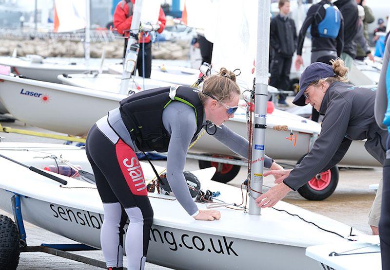 UKLA ILCA Nationals at the WPNSA photo copyright Day 3 of the UKLA ILCA Nationals at the WPNSA taken at Weymouth & Portland Sailing Academy and featuring the ILCA 4 class