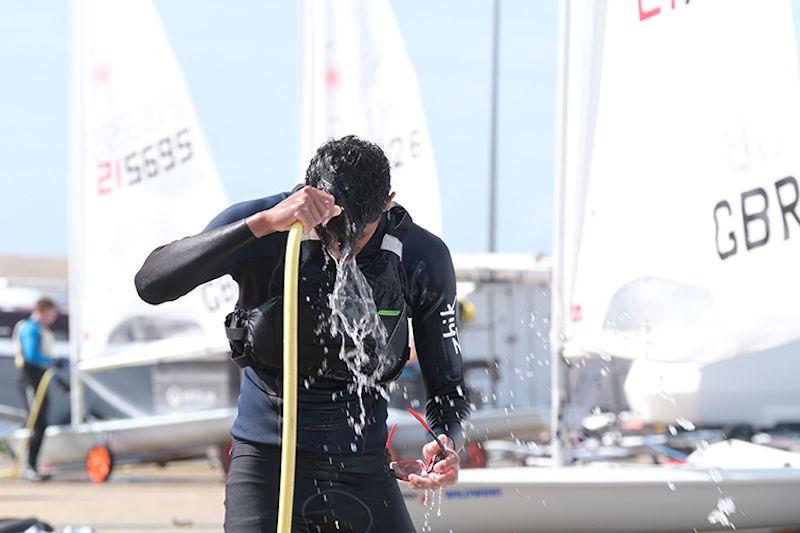 UKLA ILCA Nationals at the WPNSA photo copyright Day 3 of the UKLA ILCA Nationals at the WPNSA taken at Weymouth & Portland Sailing Academy and featuring the ILCA 4 class