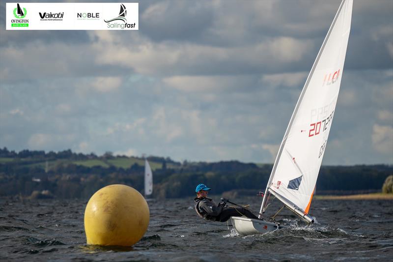 Noah Evans during the 2021 UKLA ILCA 4 Inlands at Rutland photo copyright Lotte Johnson / www.lottejohnson.com taken at Rutland Sailing Club and featuring the ILCA 4 class