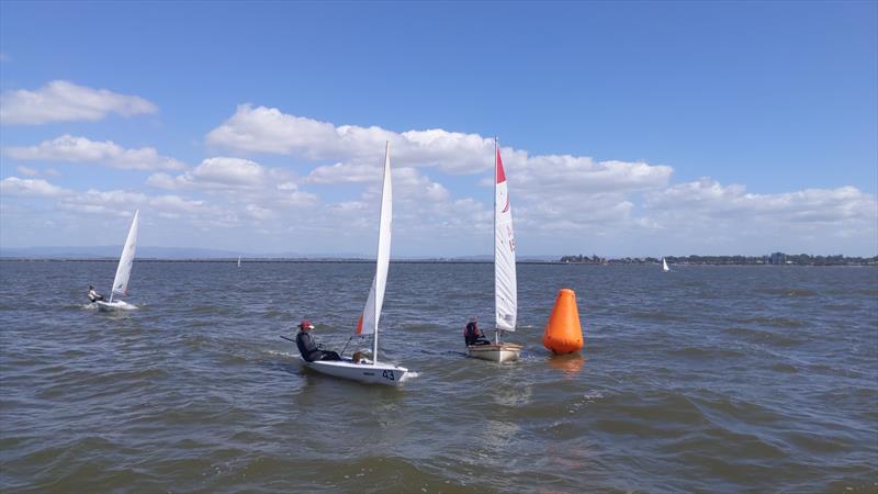 Women and Girls' sailing regatta at Humpybong Yacht Club photo copyright Mark Dawson taken at Humpybong Yacht Club and featuring the ILCA 4 class