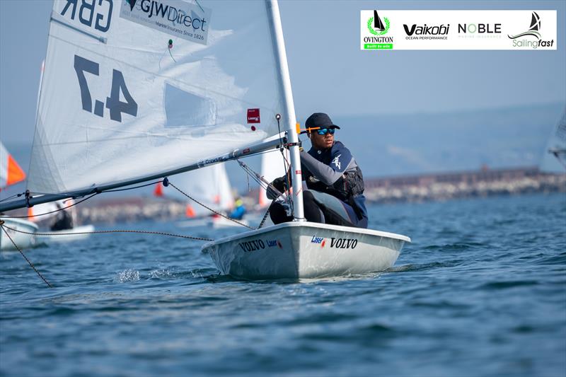 Noble Marine / Sailing Fast ILCA 4 Spring Qualifier 3 at the WPNSA photo copyright Lotte Johnson / www.lottejohnson.com taken at Weymouth & Portland Sailing Academy and featuring the ILCA 4 class