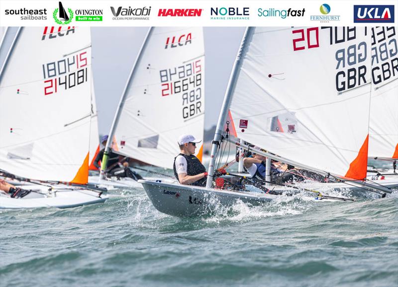 2022 ILCA Nationals at Hayling Island photo copyright Georgie Altham taken at Hayling Island Sailing Club and featuring the ILCA 4 class