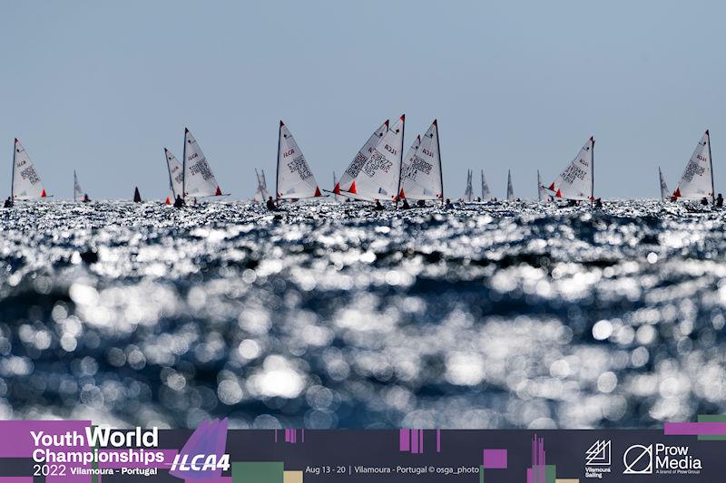 ILCA 4 Youth World Championship at Vilamoura, Portugal day 3 photo copyright osga_photo / Joao Costa Ferreira taken at Vilamoura Sailing and featuring the ILCA 4 class