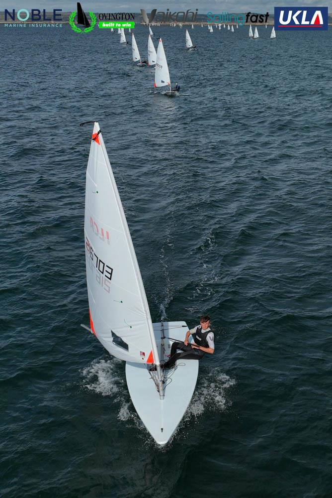 Noble Marine / Vaikobi UKLA Qualifier 4 at the WPNSA photo copyright Giles Smith taken at Weymouth & Portland Sailing Academy and featuring the ILCA 4 class