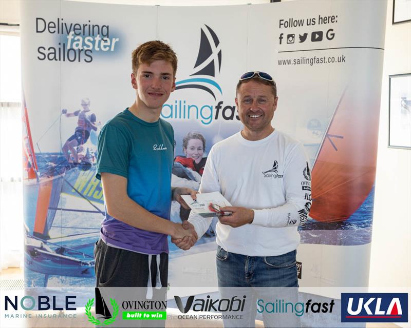 Leo Yates, 4th - Noble Marine Vaikobi UKLA Qualifier 6 at Weymouth photo copyright Georgie Altham / www.facebook.com/galthamphotography taken at Weymouth & Portland Sailing Academy and featuring the ILCA 4 class