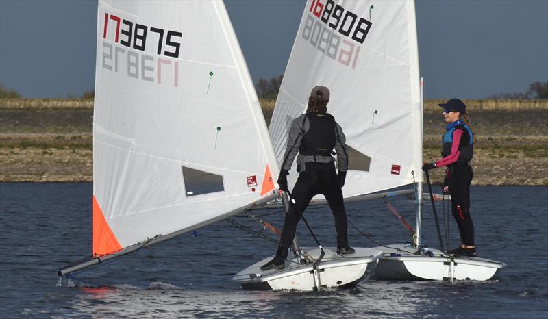 Derbyshire Youth Sailing photo copyright Darren Clarke taken at Derbyshire Youth Sailing and featuring the ILCA 4 class