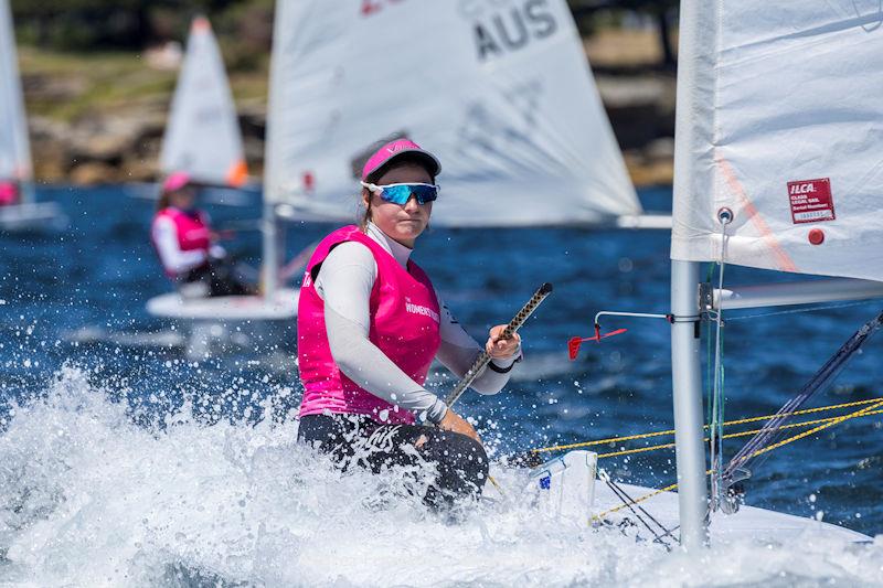 2022 Women's Regatta at Double Bay Sailing Club  photo copyright Andrea Francolini taken at Double Bay Sailing Club and featuring the ILCA 4 class