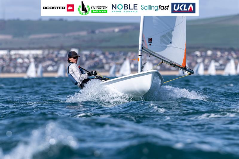 UKLA ILCA 4 Spring Qualifier 2 at the WPNSA photo copyright Georgie Altham taken at Weymouth & Portland Sailing Academy and featuring the ILCA 4 class