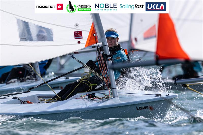 UKLA ILCA 4 Spring Qualifier 2 at the WPNSA photo copyright Georgie Altham taken at Weymouth & Portland Sailing Academy and featuring the ILCA 4 class