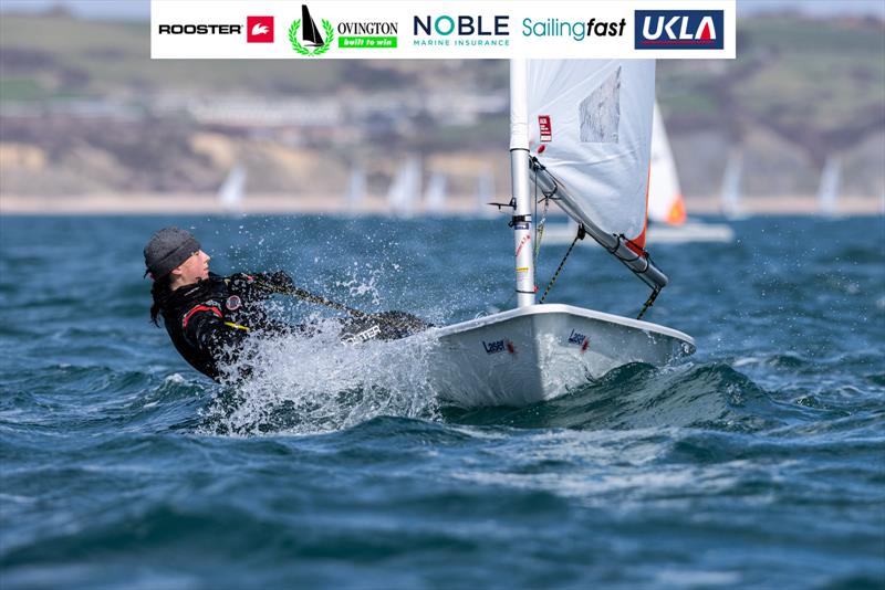 UKLA ILCA 4 Spring Qualifier 2 at the WPNSA photo copyright Georgie Altham taken at Weymouth & Portland Sailing Academy and featuring the ILCA 4 class