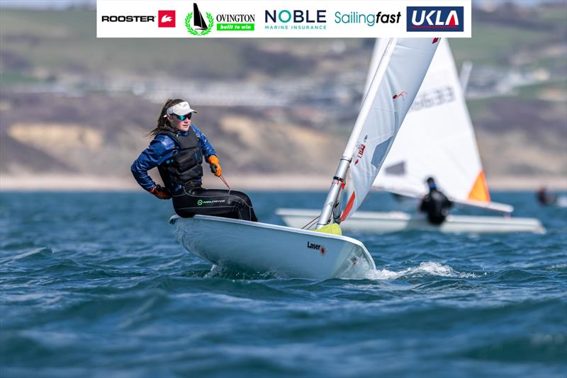 UKLA ILCA 4 Spring Qualifier 2 at the WPNSA photo copyright Georgie Altham taken at Weymouth & Portland Sailing Academy and featuring the ILCA 4 class