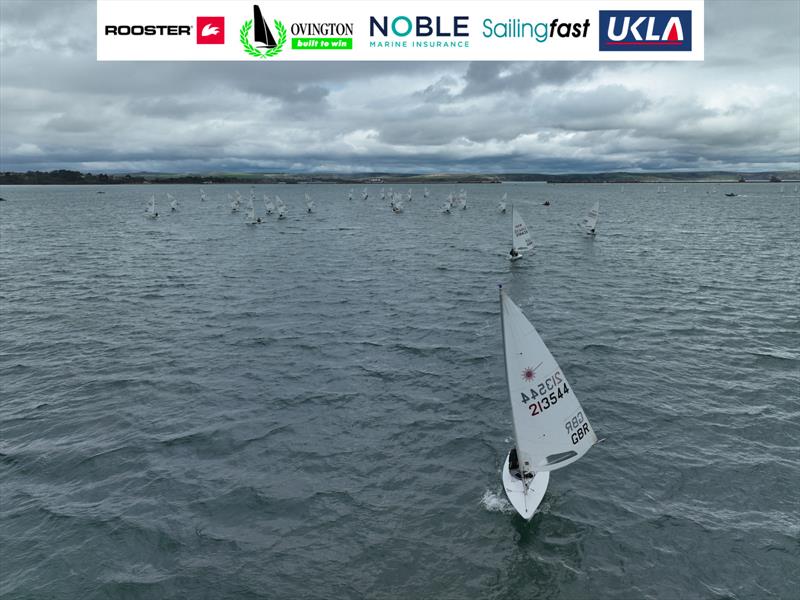 UKLA ILCA 4 Spring Qualifier 3 at the WPNSA photo copyright Giles Smith taken at Weymouth & Portland Sailing Academy and featuring the ILCA 4 class