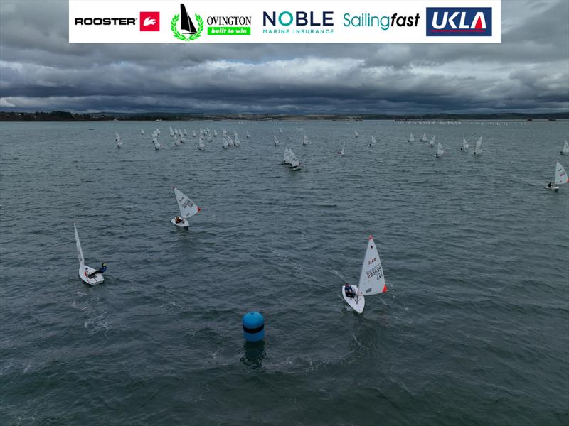 UKLA ILCA 4 Spring Qualifier 3 at the WPNSA photo copyright Giles Smith taken at Weymouth & Portland Sailing Academy and featuring the ILCA 4 class
