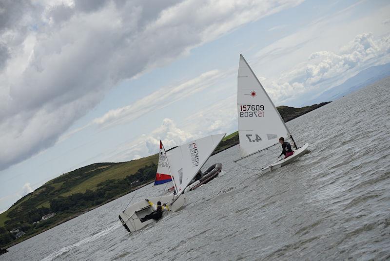 Solway YC Cadet Week -  photo copyright Finlay Train taken at Solway Yacht Club and featuring the ILCA 4 class