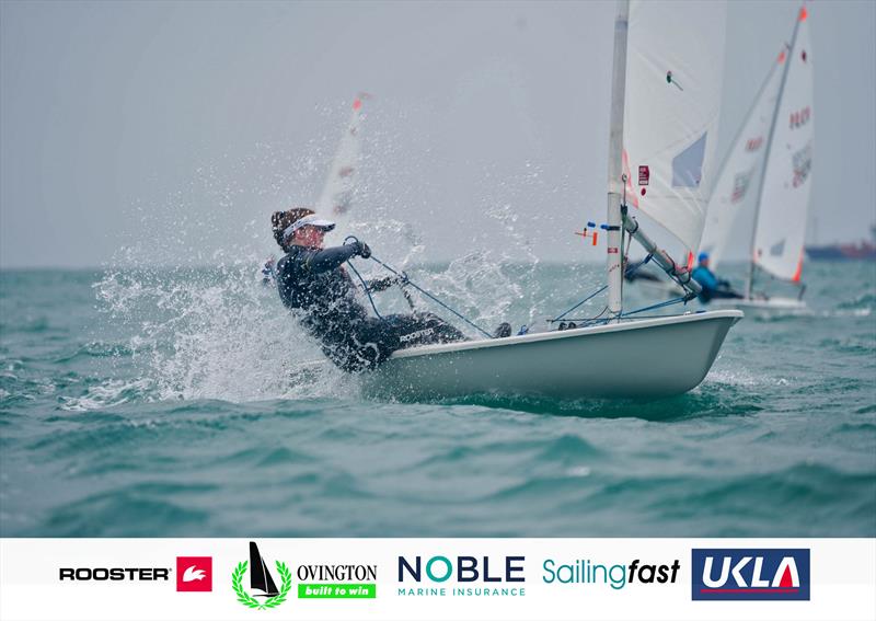 Noble Marine & Sailingfast ILCA 4 girls Autumn Qualifier (Q6) at Weymouth photo copyright Lotte Johnson / www.lottejohnson.com taken at Weymouth & Portland Sailing Academy and featuring the ILCA 4 class