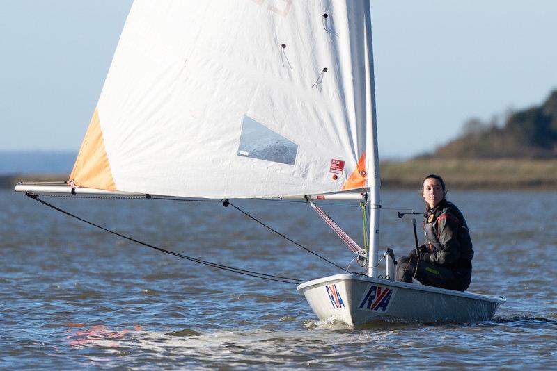 Amelia Kilgour finished 4th in the first race - third week of the RCYC Snow Globe - photo © Petru Balau Sports Photography / sports.hub47.com