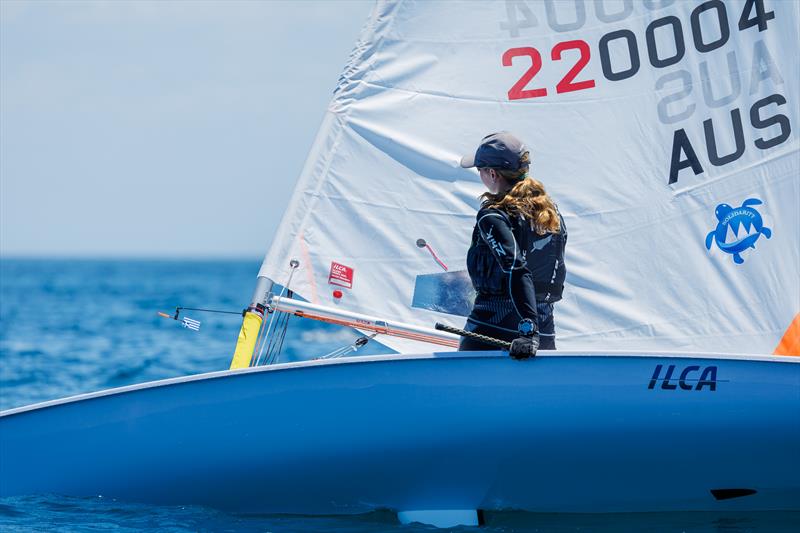 2024 ILCA Australian & Oceania Championships - Qualifying Day 3 photo copyright Jack Fletcher taken at Adelaide Sailing Club and featuring the ILCA 4 class