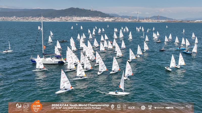 ILCA 4 World Championship 2024 Day 2 - photo © Prow Media
