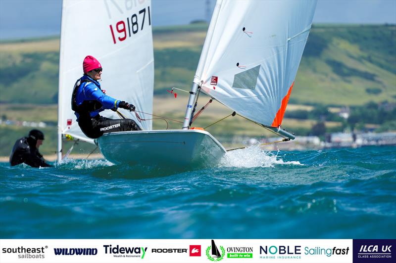 ILCA 4 Masters Qualifier at Weymouth photo copyright Lotte Johnson / www.lottejohnson.com taken at Weymouth & Portland Sailing Academy and featuring the ILCA 4 class