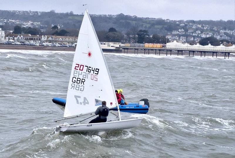 SWYSA Youth Half-Term Training at Paignton photo copyright Tamara Simmonds taken at Paignton Sailing Club and featuring the ILCA 4 class