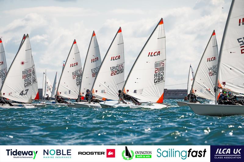 ILCA 4 UK National Open 1 at the WPNSA photo copyright Lotte Johnson / www.lottejohnson.com taken at Weymouth & Portland Sailing Academy and featuring the ILCA 4 class