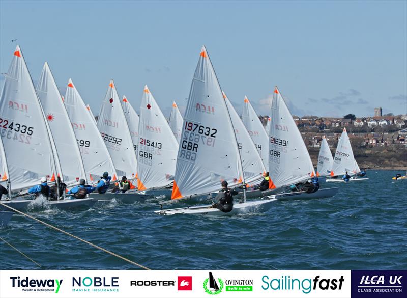 ILCA 4 UK National Open 1 at the WPNSA photo copyright Steven Angell taken at Weymouth & Portland Sailing Academy and featuring the ILCA 4 class